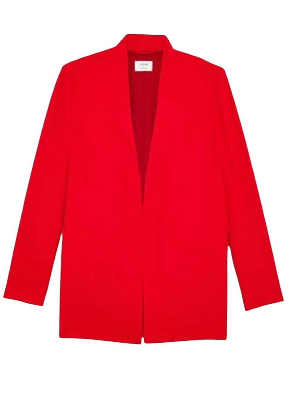 Wilfred Solaina open crepe blazer in goji berry red size S excellent condition